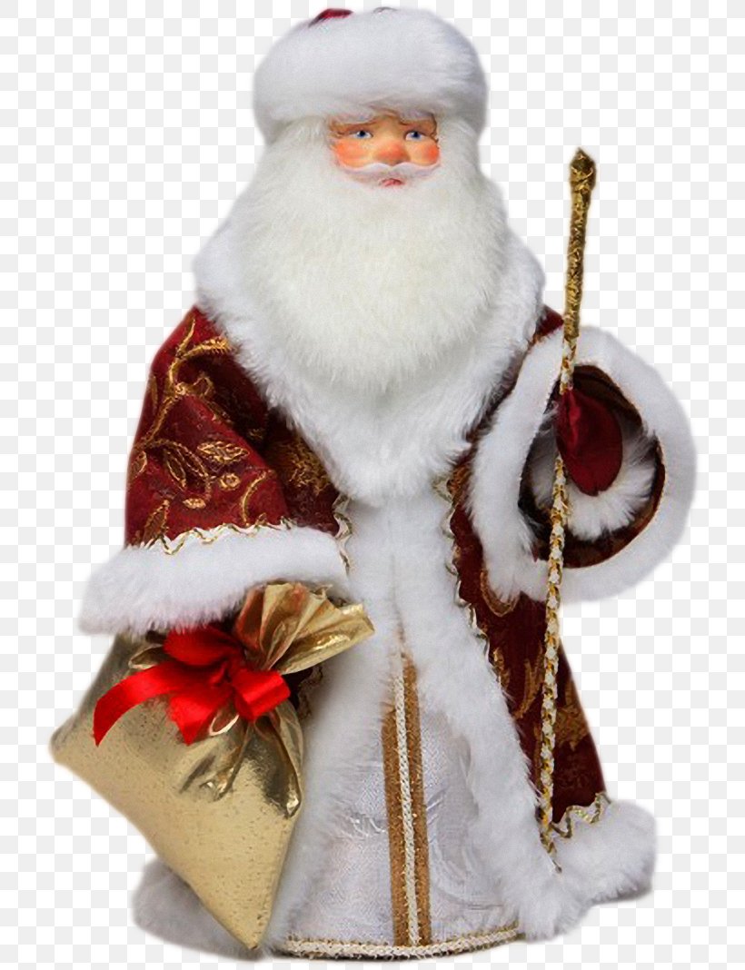 Ded Moroz Santa Claus Snegurochka Christmas Ornament Grandfather, PNG, 730x1068px, Ded Moroz, Bisque Porcelain, Child, Christmas, Christmas Ornament Download Free