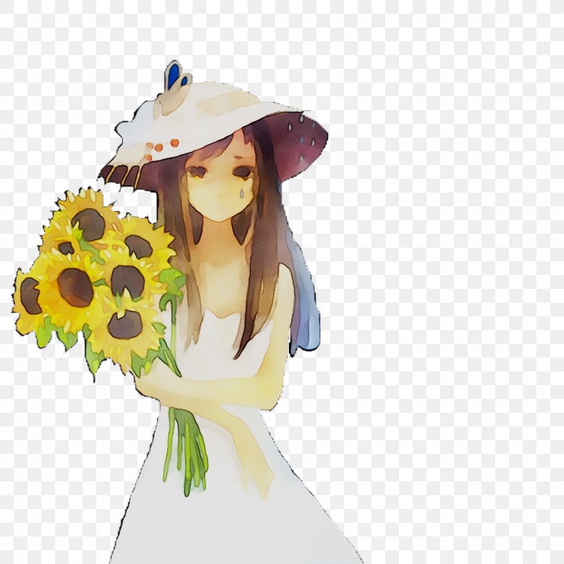 Floral Design Yellow Illustration Sunflower, PNG, 1107x1107px, Floral Design, Animation, Art, Bouquet, Cartoon Download Free