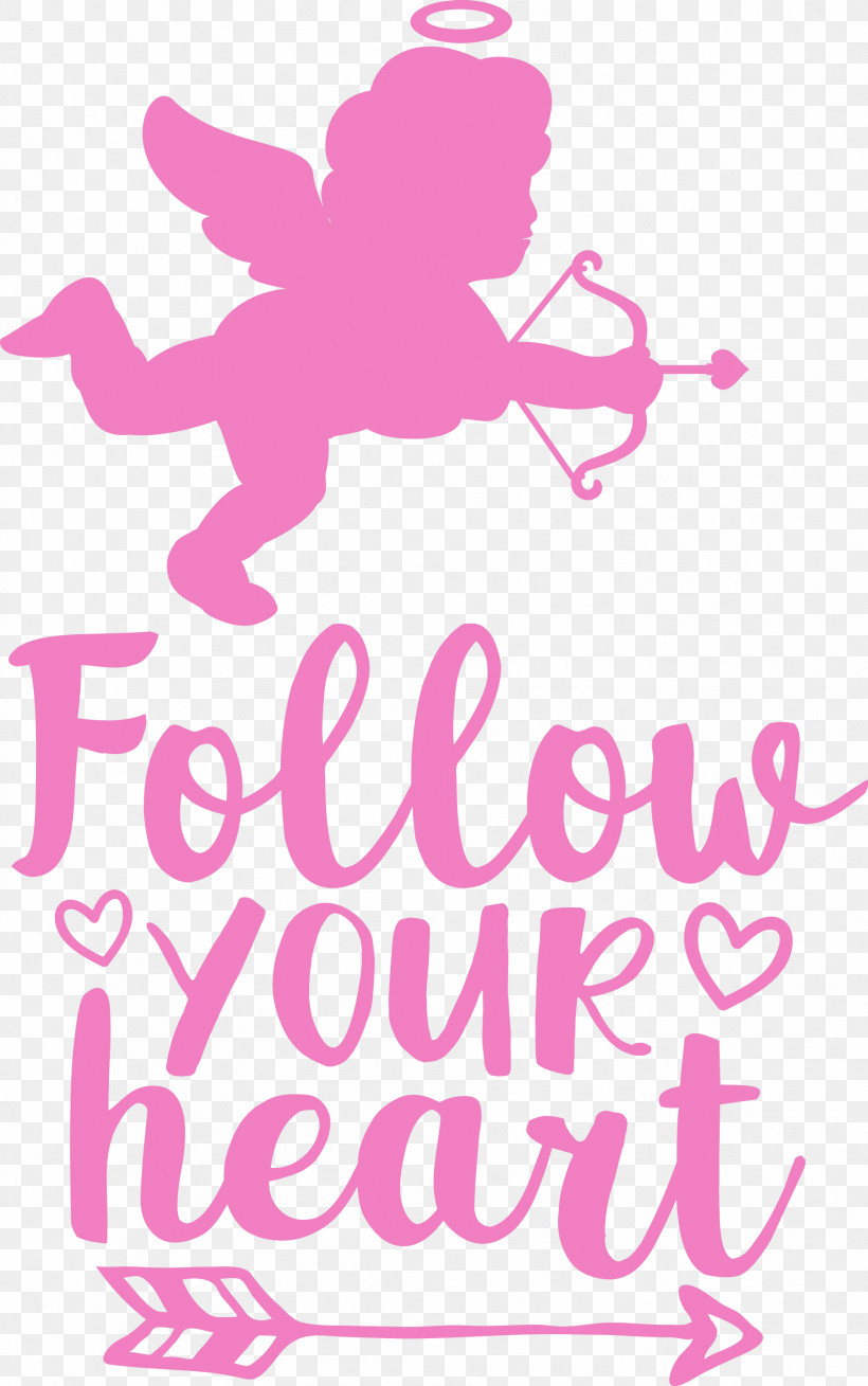 Follow Your Heart Valentines Day Valentine, PNG, 1878x3000px, Follow Your Heart, Character, Geometry, Line, Logo Download Free