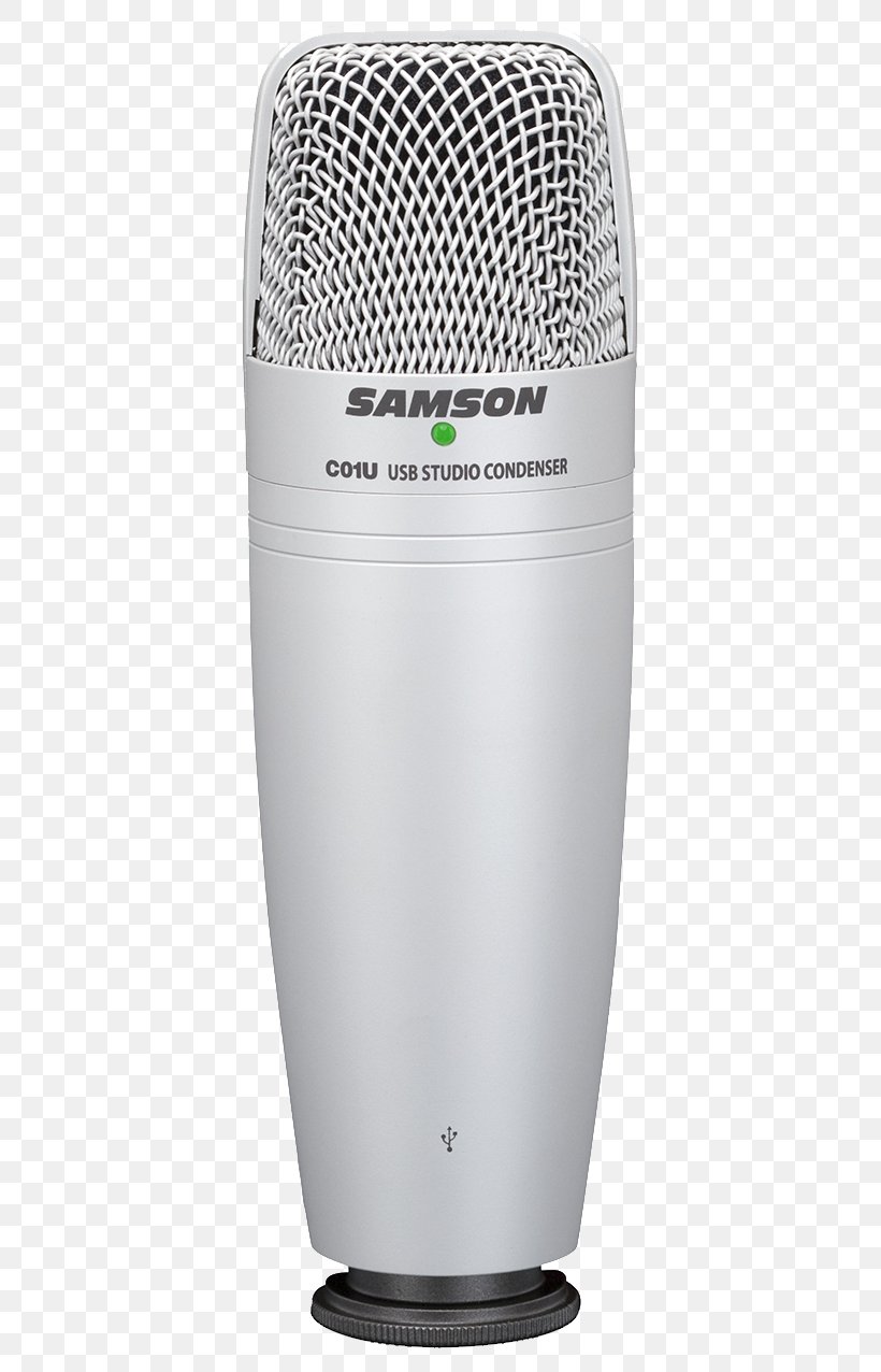 Microphone Samson C01U Pro Cakewalk Sonar Computer Software Sound, PNG, 432x1276px, Microphone, Audio, Audio Equipment, Blue Microphones Yeti, Cakewalk Download Free