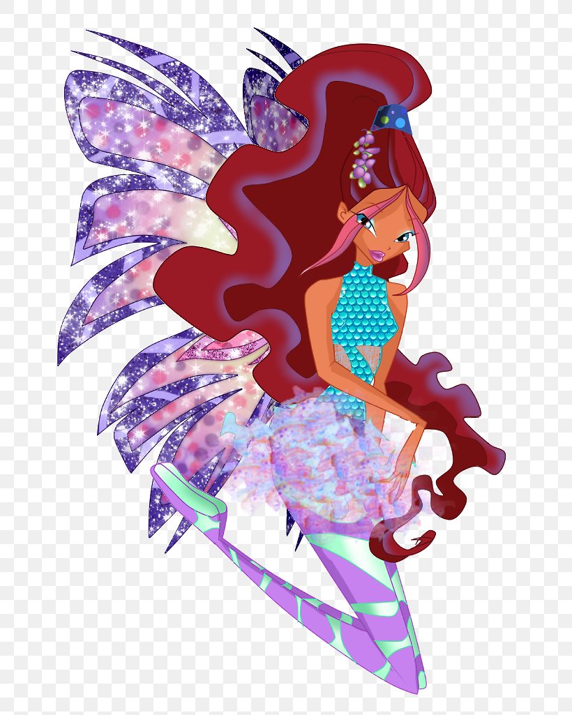 Aisha Tecna Stella Winx Club: Believix In You Sirenix, PNG, 696x1025px, Aisha, Art, Cartoon, Fan Art, Fictional Character Download Free