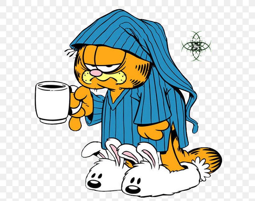 Garfield Morning Image Humour GIF, PNG, 641x648px, Garfield, Afternoon, Art, Artwork, Cartoon Download Free