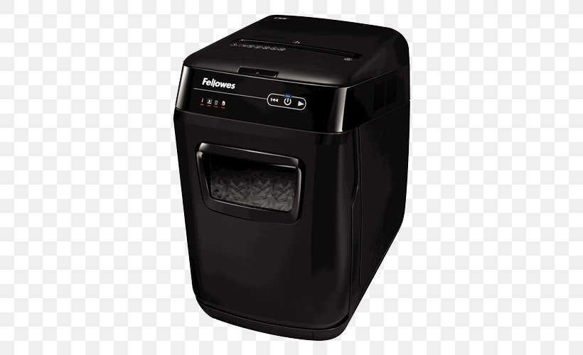 Paper Shredder Fellowes Brands Industrial Shredder Office Supplies, PNG, 500x500px, Paper Shredder, Fellowes Brands, Industrial Shredder, Lyreco, Multimedia Download Free