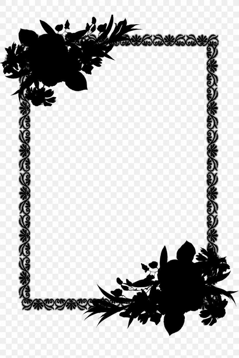 Picture Frames Graphics Pattern Flower Font, PNG, 1067x1600px, Picture Frames, Black M, Flower, Flowering Plant, Leaf Download Free