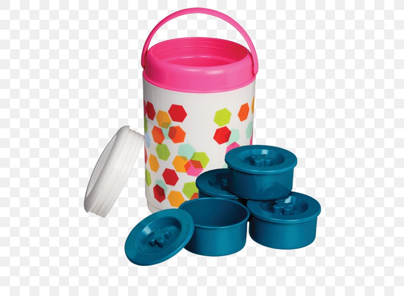 Plastic Tiffin Carrier Box Lid, PNG, 500x600px, Plastic, Box, Container, Cup, Cylinder Download Free