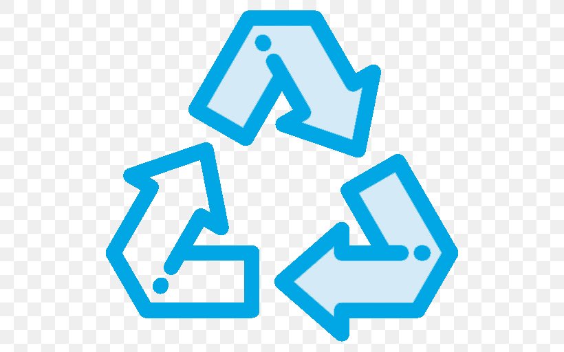 Recycling Symbol Arrow Waste Reuse, PNG, 512x512px, Recycling Symbol, Area, Blue, Brand, Environmental Protection Download Free
