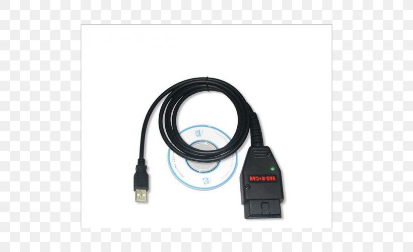 Volkswagen Car Škoda Auto On-board Diagnostics OBD-II PIDs, PNG, 500x500px, Volkswagen, Cable, Can Bus, Car, Chip Tuning Download Free