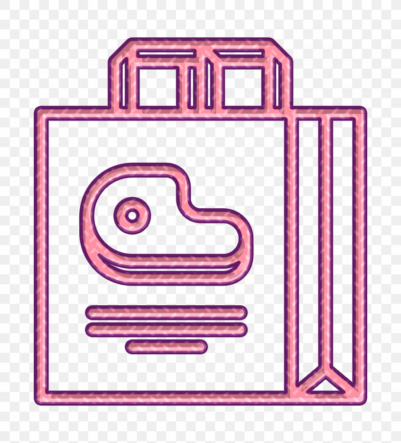 Butcher Icon Shopping Bag Icon Meat Icon, PNG, 1128x1244px, Butcher Icon, Line, Meat Icon, Rectangle, Shopping Bag Icon Download Free