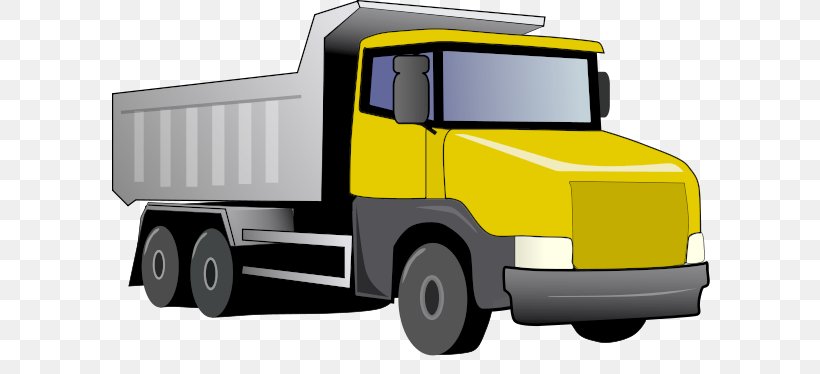 Car Pickup Truck Dump Truck Clip Art, PNG, 600x374px, Car, Automotive Design, Brand, Cargo, Commercial Vehicle Download Free