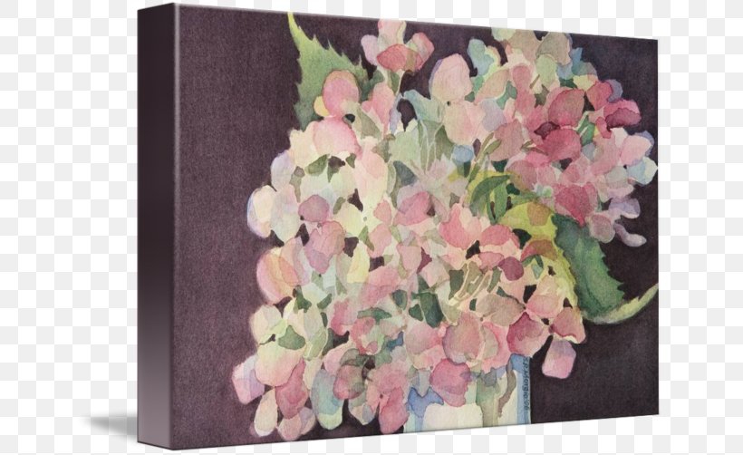 Floral Design Flower Hydrangea Floristry Gallery Wrap, PNG, 650x502px, Floral Design, Art, Cornales, Flora, Floristry Download Free
