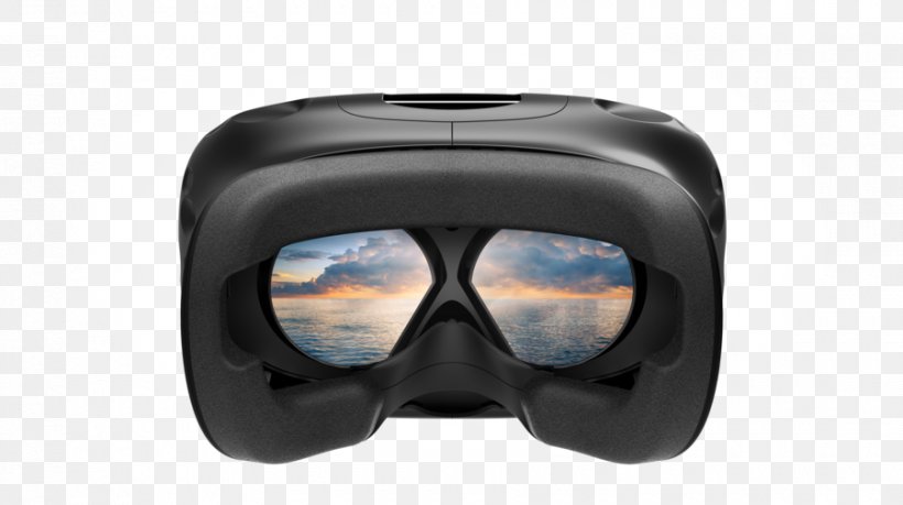 HTC Vive Oculus Rift Virtual Reality Headset, PNG, 900x504px, Htc Vive, Consumer Electronics, Diving Mask, Eyewear, Glasses Download Free
