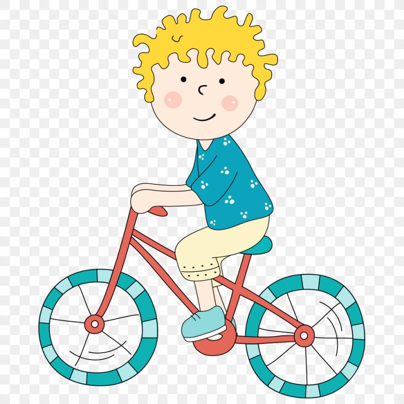 Child Cartoon Cycling Illustration, PNG, 1000x1000px, Child, Animation, Area, Art, Artwork Download Free