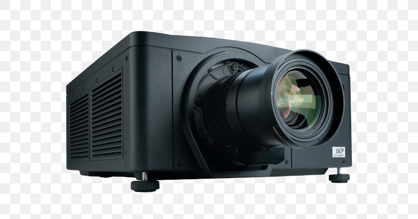 Multimedia Projectors Digital Light Processing 1080p Christie HD10K-M, PNG, 750x430px, Multimedia Projectors, Camera Lens, Christie, Contrast Ratio, Digital Light Processing Download Free