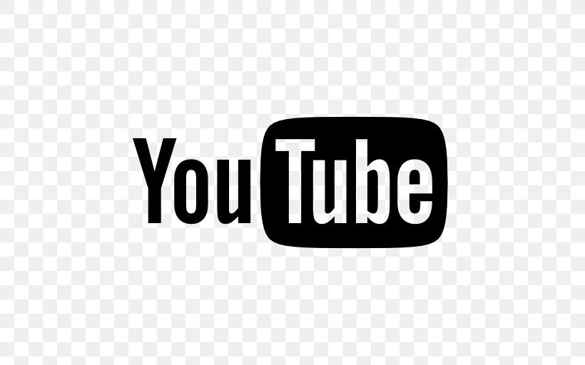 YouTube Logo Television, PNG, 512x512px, Youtube, Amazon Video, Black And White, Brand, Logo Download Free