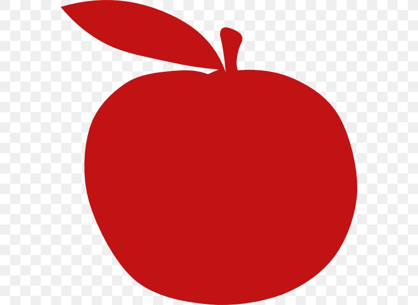 Apple Clip Art, PNG, 582x598px, Apple, Food, Fruit, Plant, Red Download Free