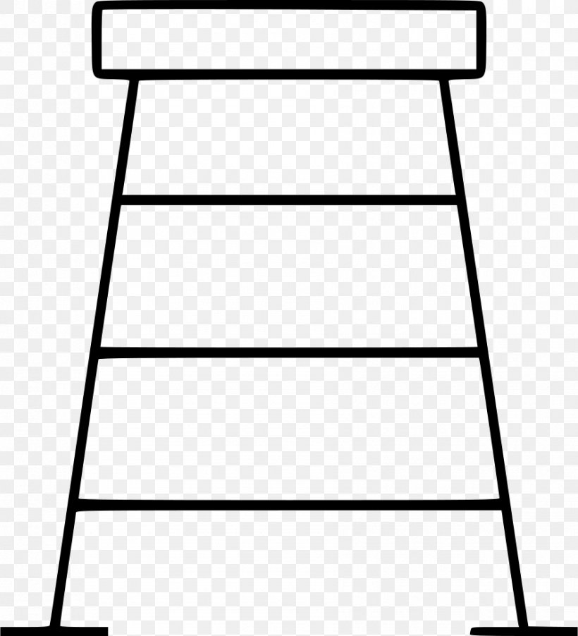 Fixed Ladder, PNG, 890x980px, Ladder, Area, Bar Stool, Black And White, Easel Download Free