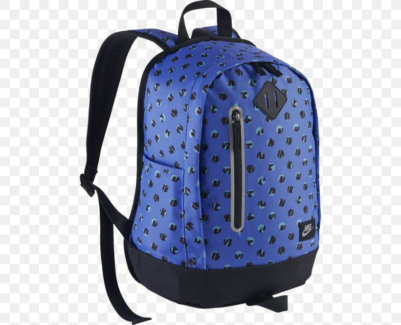 Backpack Bag Nike Cheyenne Print Blue, PNG, 493x665px, Watercolor, Cartoon, Flower, Frame, Heart Download Free