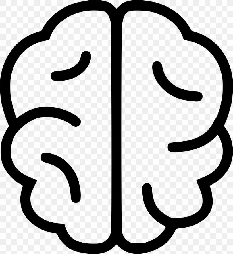 Brain Icon Design Download, PNG, 900x980px, Brain, Black, Black And White, Drawing, Face Download Free