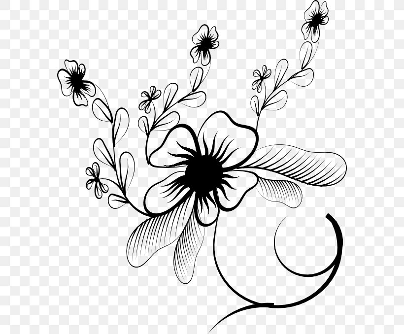 Floral Design Wayang Drawing Punokawan Cut Flowers, PNG, 588x678px, Floral Design, Artwork, Batik, Black, Black And White Download Free