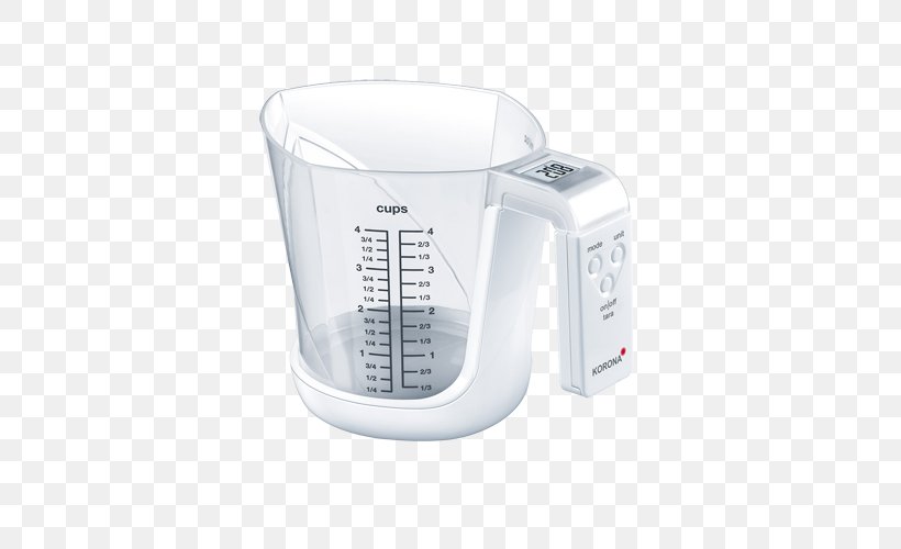 Keukenweegschaal Measuring Scales Kitchen Tragkraft Measuring Cup, PNG, 500x500px, Keukenweegschaal, Blue, Cooking, Cup, Digital Data Download Free