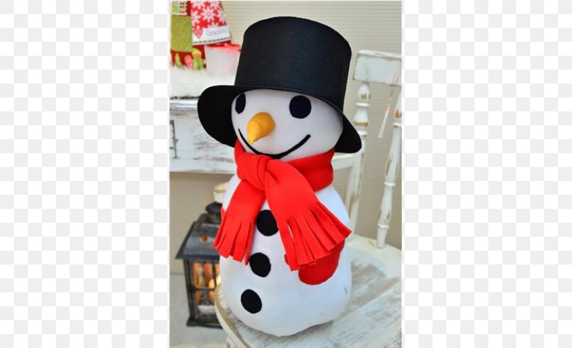 the snowman cuddly toy