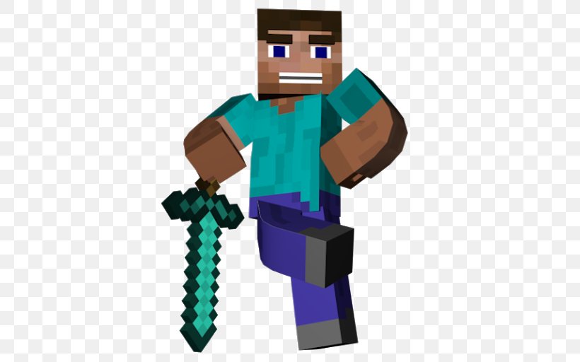 Minecraft: Pocket Edition Minecraft: Story Mode Enderman, PNG, 511x512px, Minecraft, Diamond Sword, Enderman, Fictional Character, Herobrine Download Free