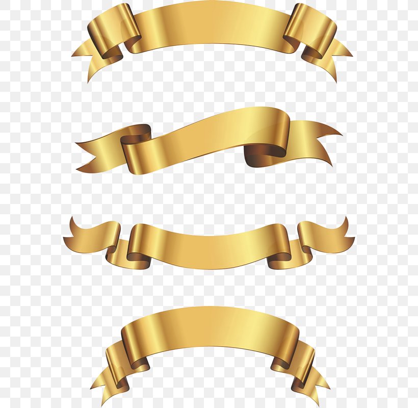 Paper Ribbon Clip Art, PNG, 574x800px, Paper, Banner, Brass, Gold, Material Download Free