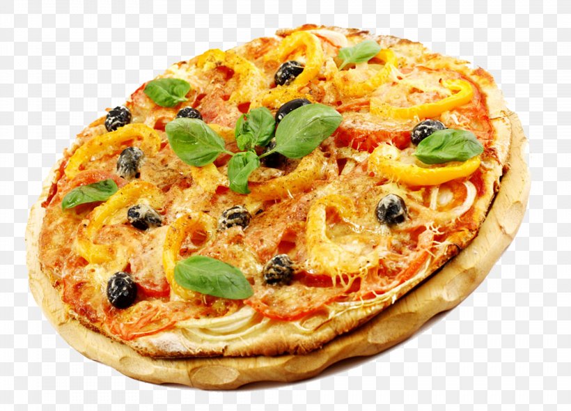 Sicilian Pizza California-style Pizza Italian Cuisine Vegetarian Cuisine, PNG, 1968x1416px, Pizza, American Food, Baking, Bell Pepper, California Style Pizza Download Free