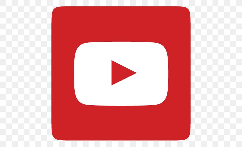 Social Media YouTube Logo Icon, PNG, 500x500px, Youtube, Area, Brand, Logo, Product Design Download Free