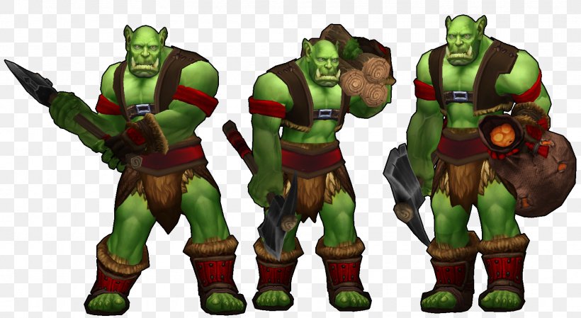 Warcraft III: Reign Of Chaos World Of Warcraft Peon Orc, PNG, 1664x913px, Warcraft Iii Reign Of Chaos, Action Figure, Animation, Armour, Fictional Character Download Free