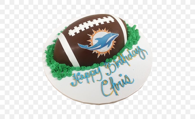 Miami Dolphins NFL 0 Torte Cake Decorating, PNG, 500x500px, Miami Dolphins, Buttercream, Cake, Cake Decorating, Miami Download Free