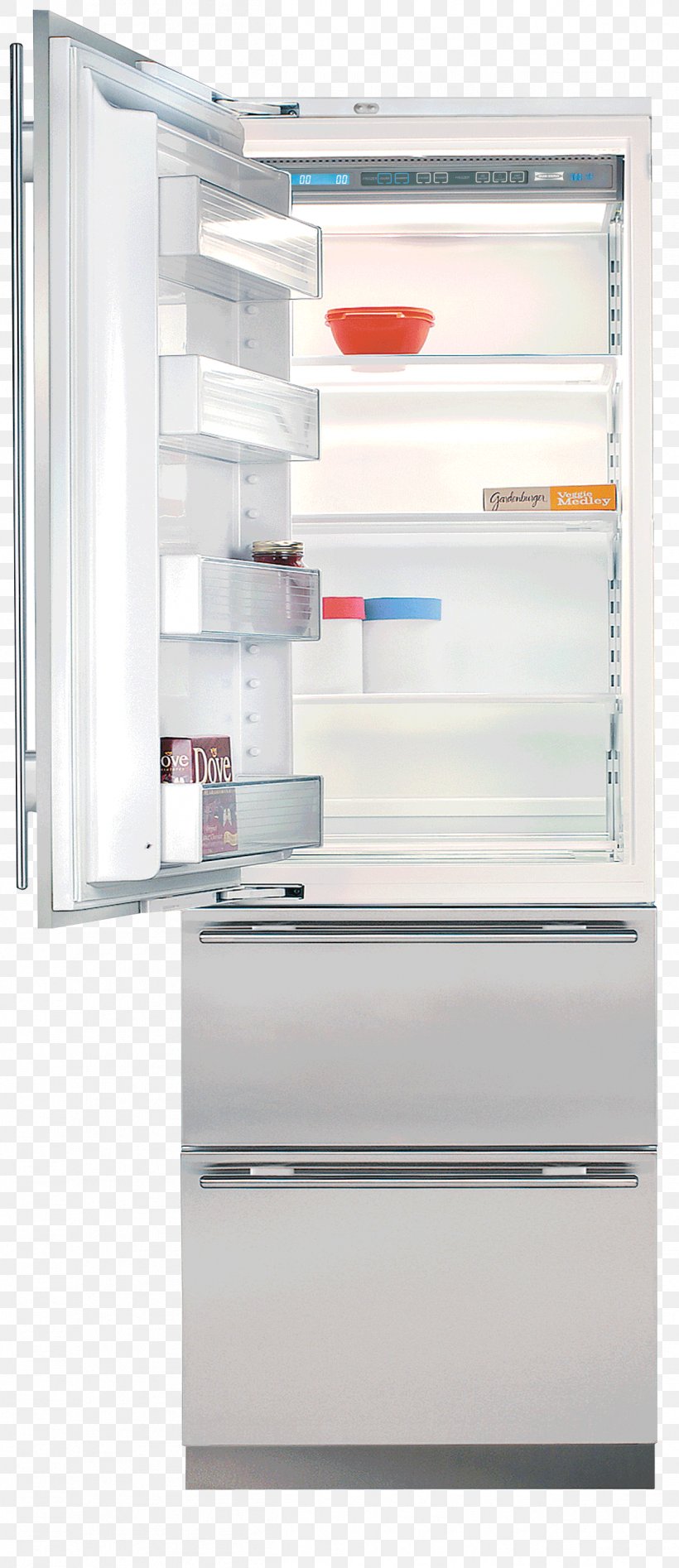 Sub-Zero Refrigerator Freezers Home Appliance Ice Makers, PNG, 1248x2883px, Subzero, Autodefrost, Door, Drawer, Freezers Download Free