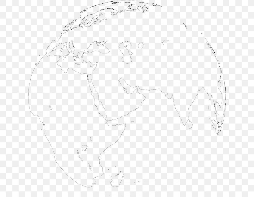 Globe World Map Earth, PNG, 640x638px, Globe, Area, Artwork, Black And White, Drawing Download Free