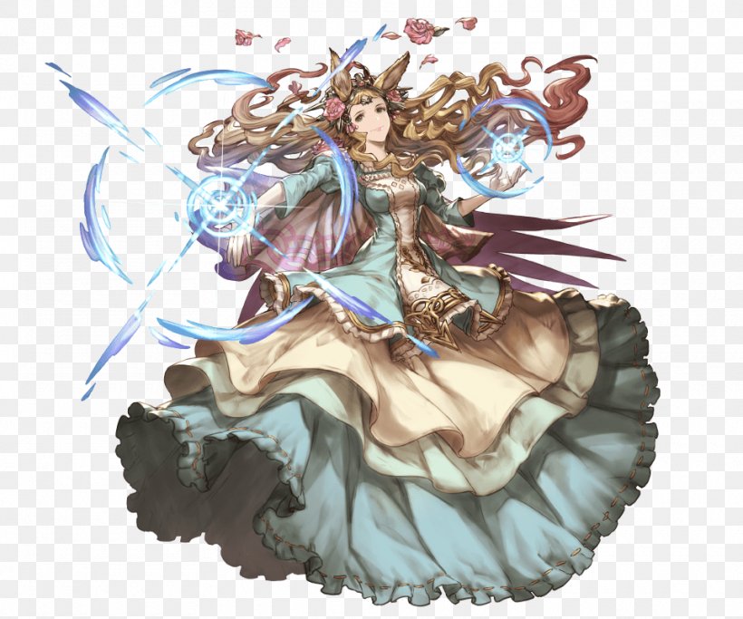 Granblue Fantasy Character GameWith Magic, PNG, 960x800px, Watercolor, Cartoon, Flower, Frame, Heart Download Free