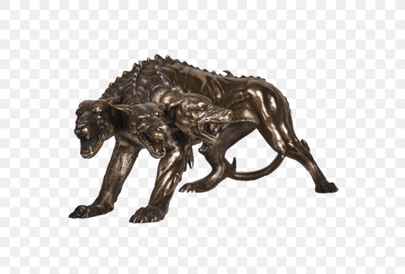 Hades Cerberus Hellhound Dog Greek Mythology, PNG, 555x555px, Hades, Athena Parthenos, Bronze, Bronze Sculpture, Carnivoran Download Free