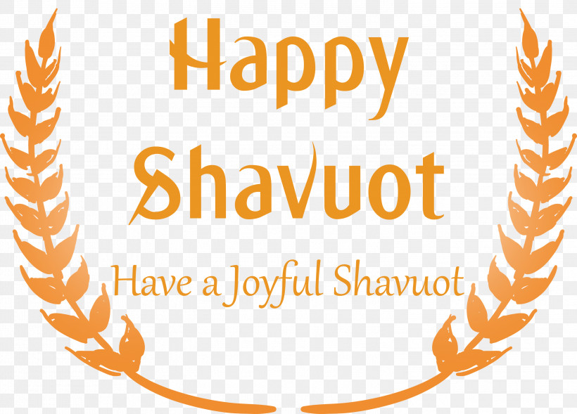 Happy Shavuot Shavuot Shovuos, PNG, 2999x2156px, Happy Shavuot, Line, Orange, Shavuot, Shovuos Download Free