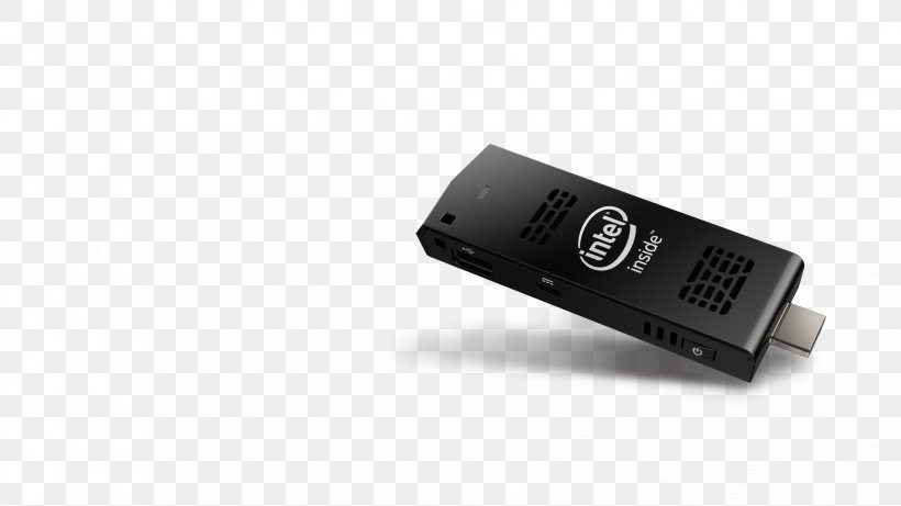 Intel Atom Intel Compute Stick Stick PC, PNG, 1648x927px, Intel, Adapter, Atom, Central Processing Unit, Computer Download Free