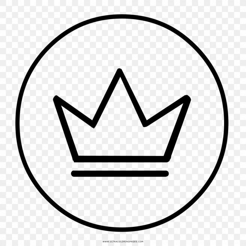 Crown Coroa Real Clip Art, PNG, 1000x1000px, Crown, Area, Black, Black And White, Coroa Real Download Free