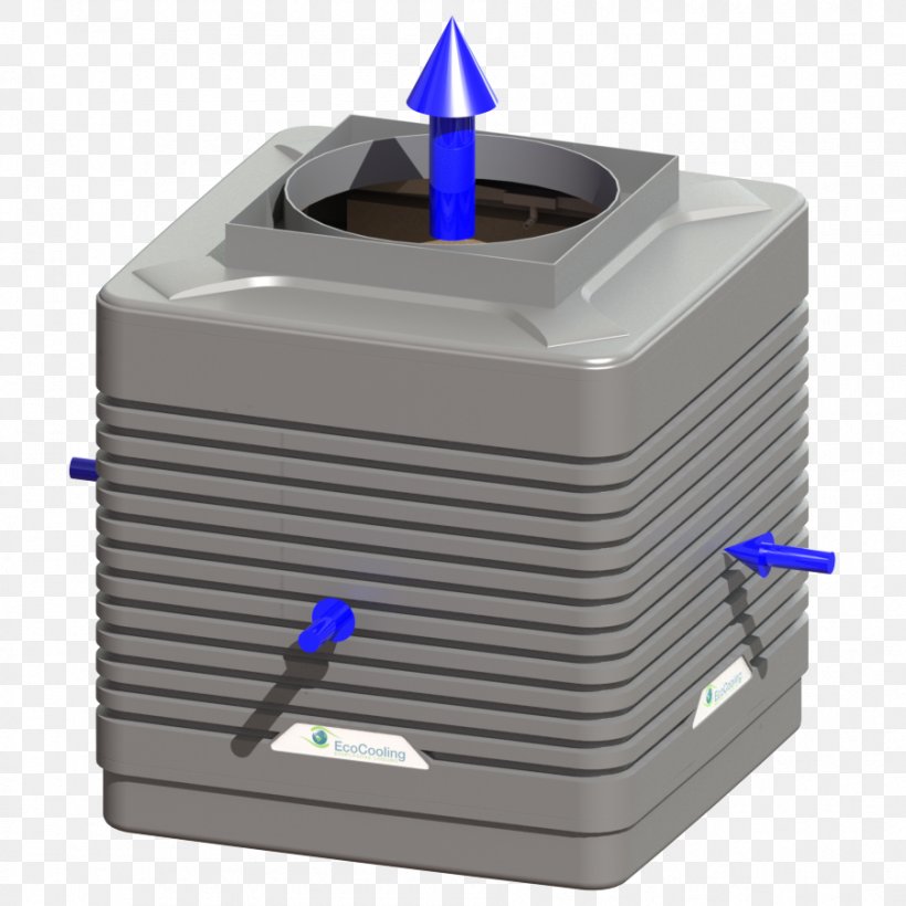 Evaporative Cooler Ventilation Evaporative Cooling EcoCooling Fan, PNG, 901x901px, Evaporative Cooler, Air Handlers, Central Heating, Cooler, Data Center Download Free