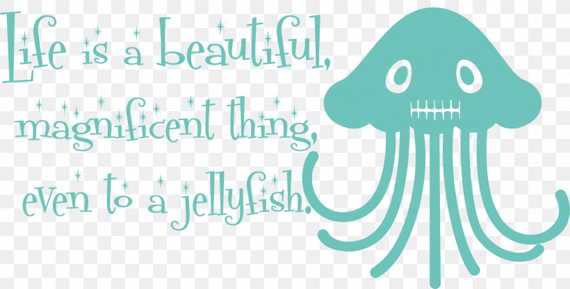 Jellyfish, PNG, 3000x1522px, Jellyfish, Behavior, Cartoon, Happiness, Human Download Free