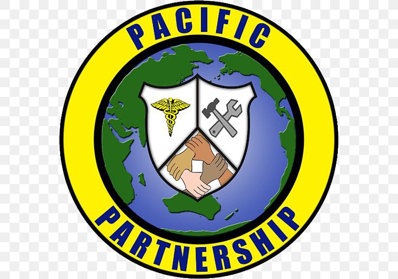 Pacific Partnership United States Pacific Fleet United States Navy USNS Mercy (T-AH-19) United States Of America, PNG, 575x576px, United States Pacific Fleet, All Partners Access Network, Area, Artwork, Badge Download Free