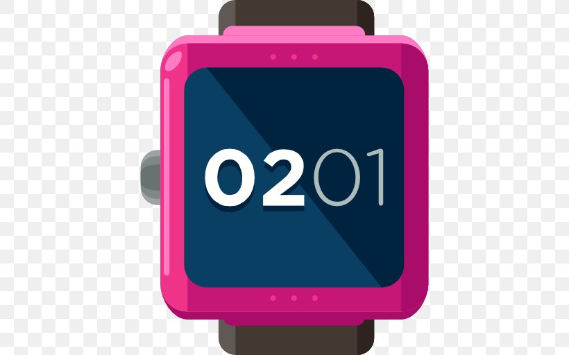 Smartwatch, PNG, 512x512px, Watch, Brand, Electronics, Logo, Magenta Download Free