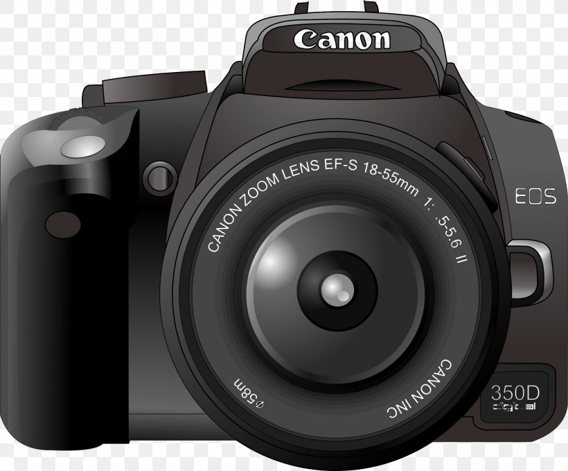 Canon EOS 350D Camera Digital SLR Clip Art, PNG, 2334x1936px, Canon Eos 350d, Camera, Camera Accessory, Camera Lens, Cameras Optics Download Free