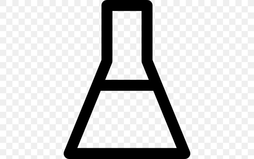 Erlenmeyer Flask Laboratory Flasks Volumetric Flask, PNG, 512x512px, Erlenmeyer Flask, Black, Black And White, Chemistry, Laboratory Download Free