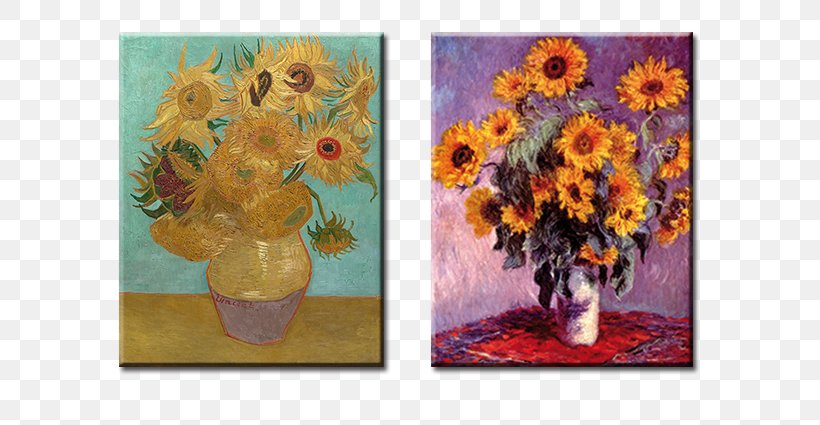 Bouquet Of Sunflowers The Painter Of Sunflowers Painting Canvas, PNG, 709x425px, Bouquet Of Sunflowers, Art, Artist, Artwork, Canvas Download Free