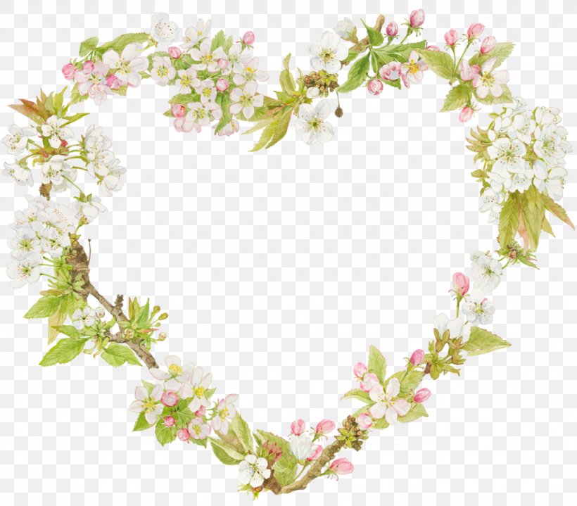 Heart Floral Design Flower, PNG, 1024x899px, Heart, Art, Blossom, Branch, Cherry Blossom Download Free