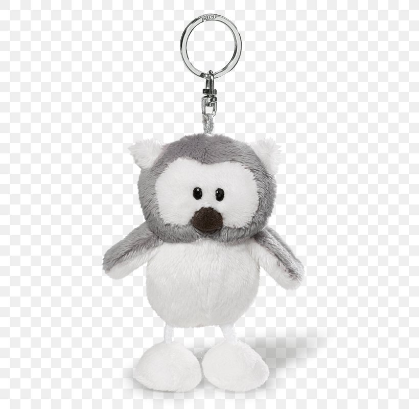 Snowy Owl Stuffed Animals & Cuddly Toys Key Chains, PNG, 800x800px, Owl, Bag, Bird, Body Jewelry, Flightless Bird Download Free