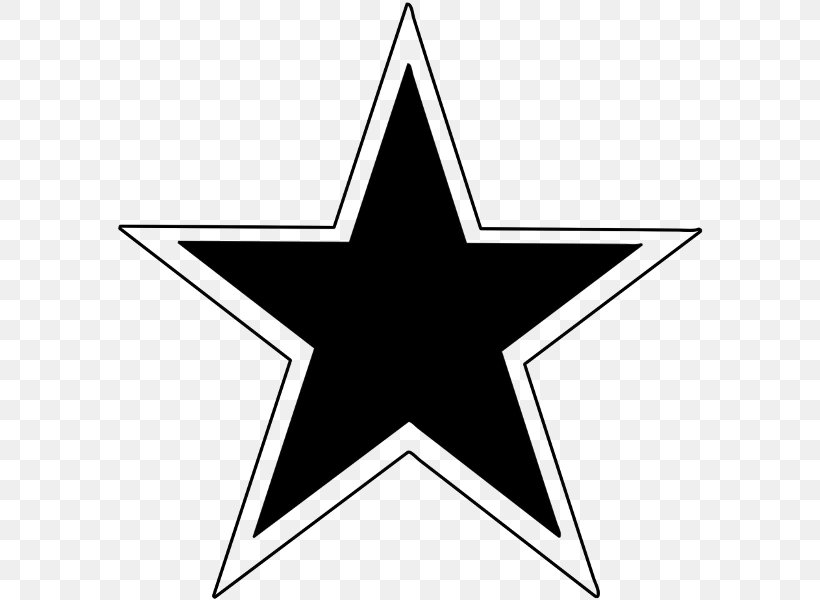 Star Outline Clip Art, PNG, 587x600px, Star, Area, Black, Black And White, Fivepointed Star Download Free
