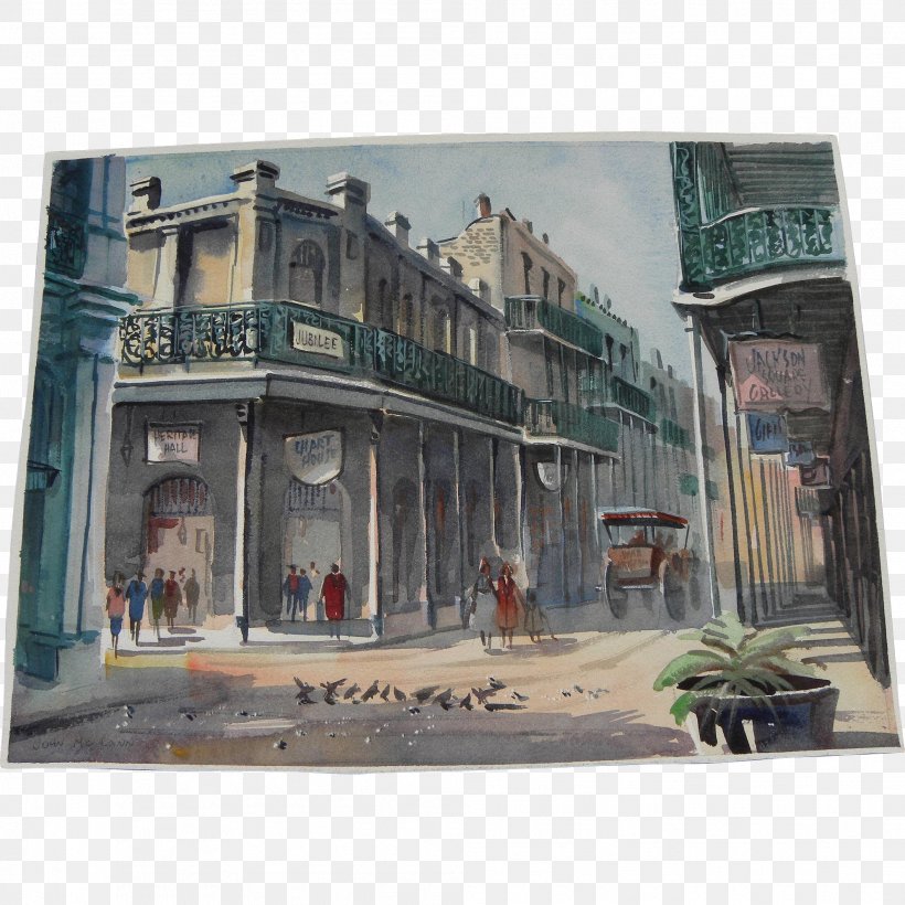 Watercolor Painting Artist French Quarter Festival, PNG, 1989x1989px, Watercolor Painting, Art, Art Museum, Artist, Building Download Free