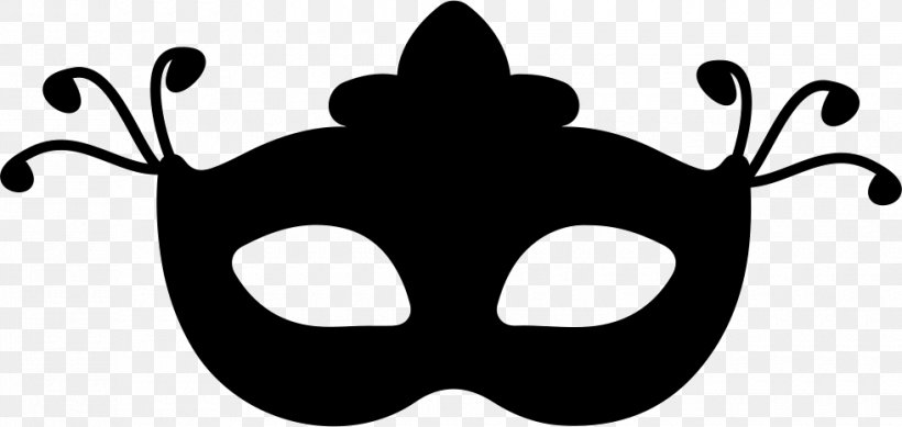 Mardi Gras In New Orleans Masquerade Ball Mask, PNG, 980x466px, Mardi Gras In New Orleans, Ball, Black, Black And White, Blindfold Download Free